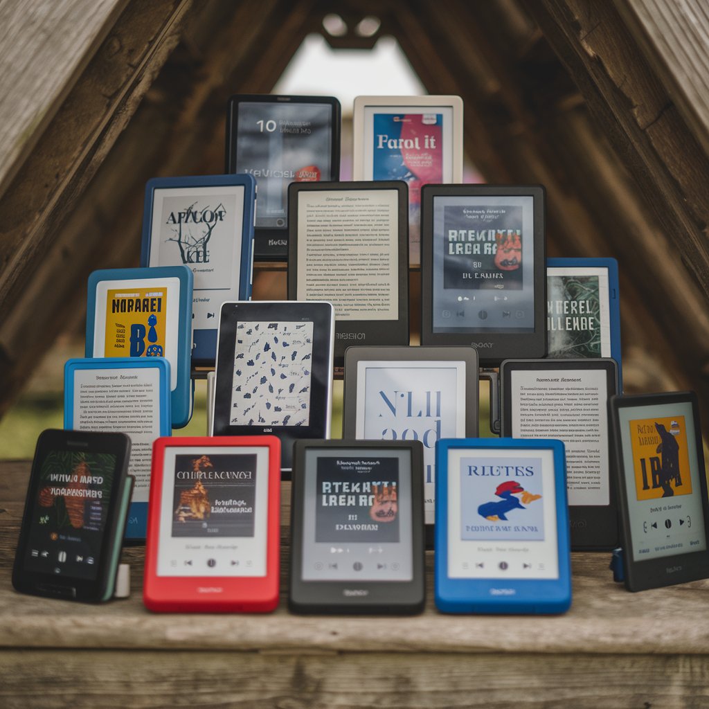 variety of e readers